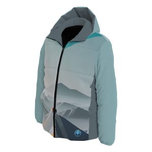 Blue Sky | Unisex Down Jacket